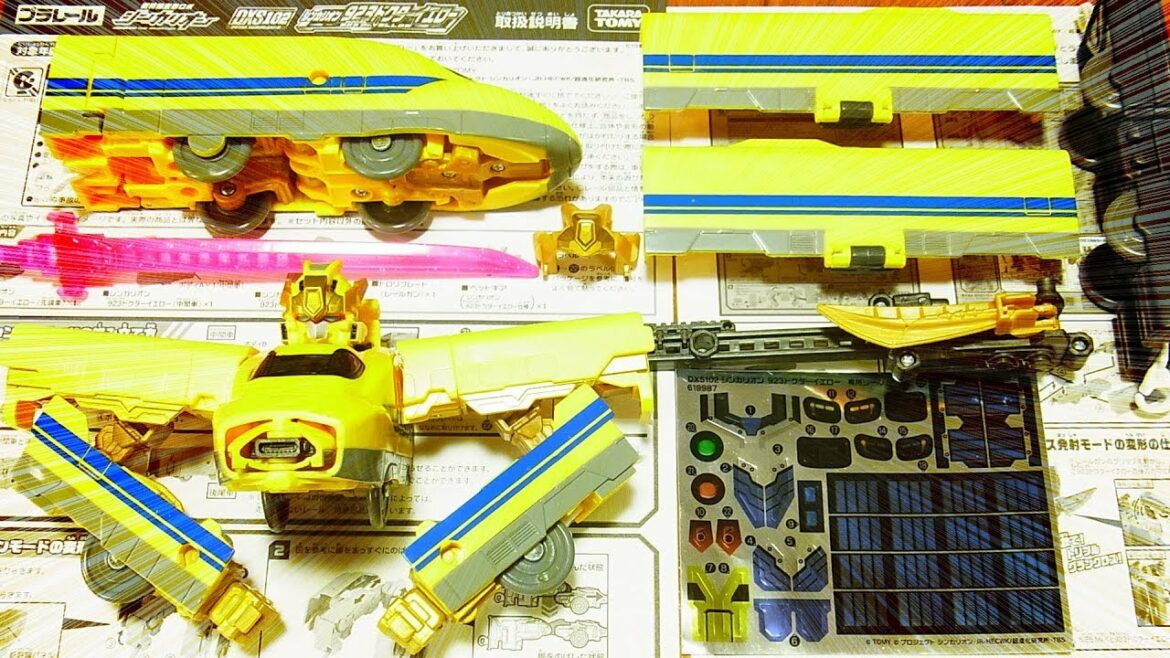 【コマ撮り】プラレール 新幹線変形ロボ シンカリオン923ドクターイエロー