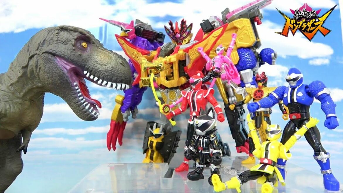 人形劇【暴太郎戦隊ドンブラザーズ】トラドラオニタイジン登場!!頑固なドンモモタロウを攻略して敵を撃退しろ!!