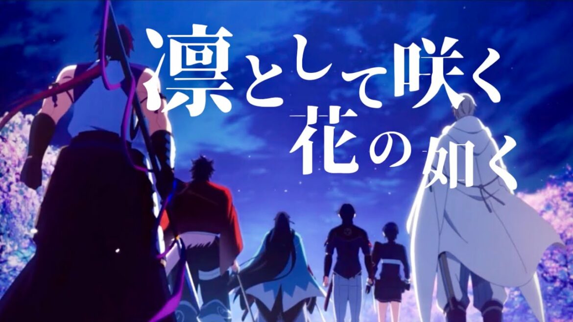 【MAD/AMV】活撃 刀剣乱舞|凛として咲く花の如く