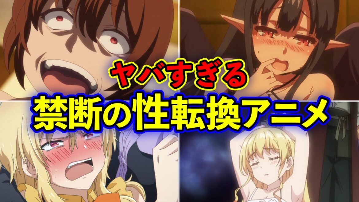 【訳あり】※実は衝撃の性転換をしてしまう!禁断のおすすめアニメ10選【可愛ければOK】