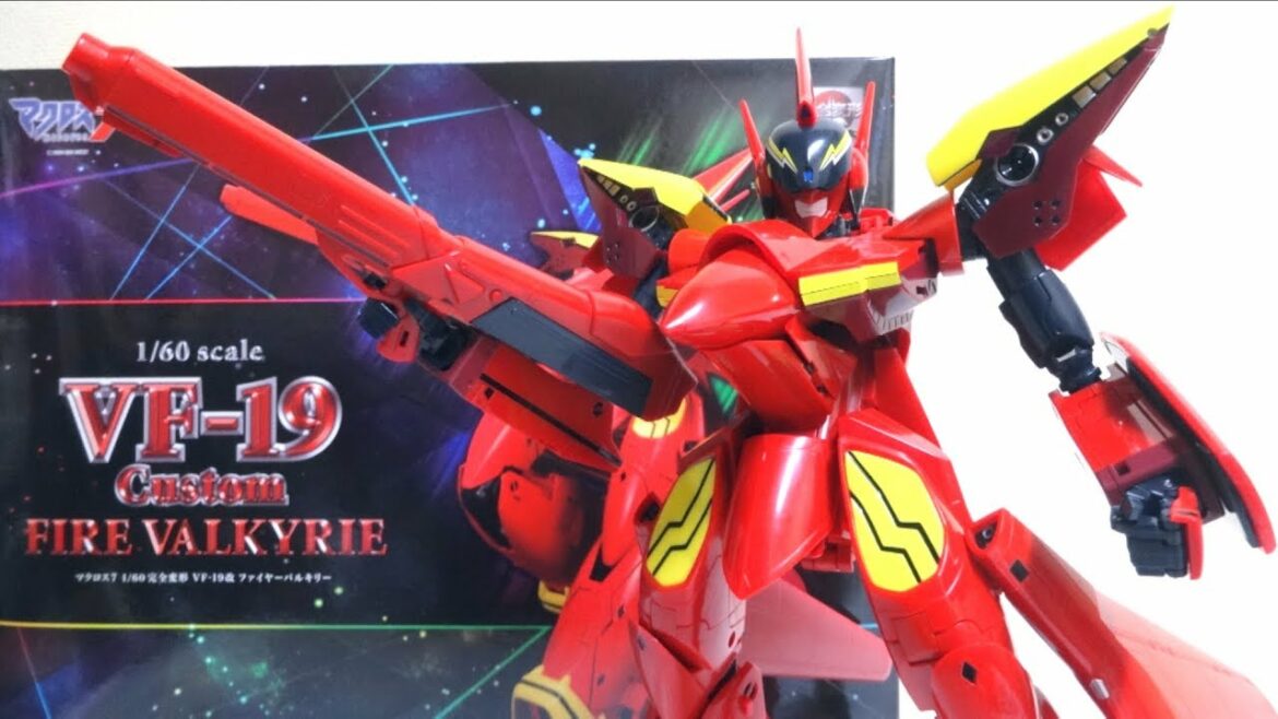 【マクロス7】俺の歌を聞け!1/60 完全変形 VF-19改 ファイヤーバルキリー ヲタファのじっくり変形解説レビュー / YAMATO 1/60 Fire Valkyrie