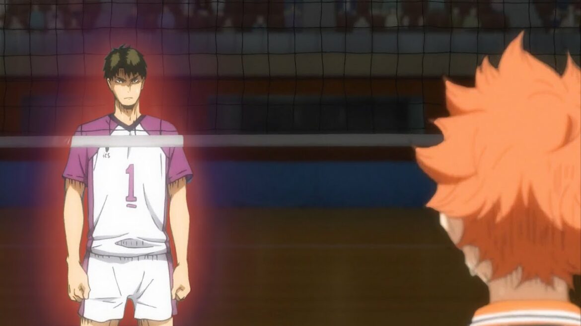 ハイキュー ! Haikyuu – 日向の真の実力を見て戦意が爆発する牛島 | Ushijima gets mad after seeing Hinata's true ability