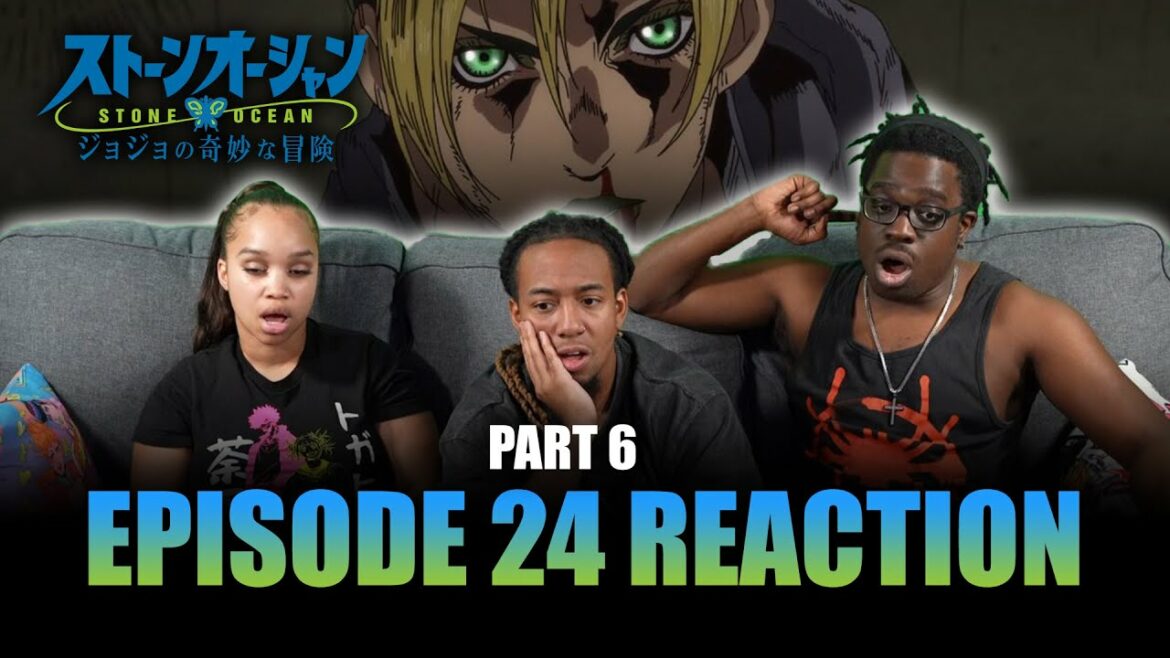脱獄 | JJBA ストーン オーシャン Ep 24 反応