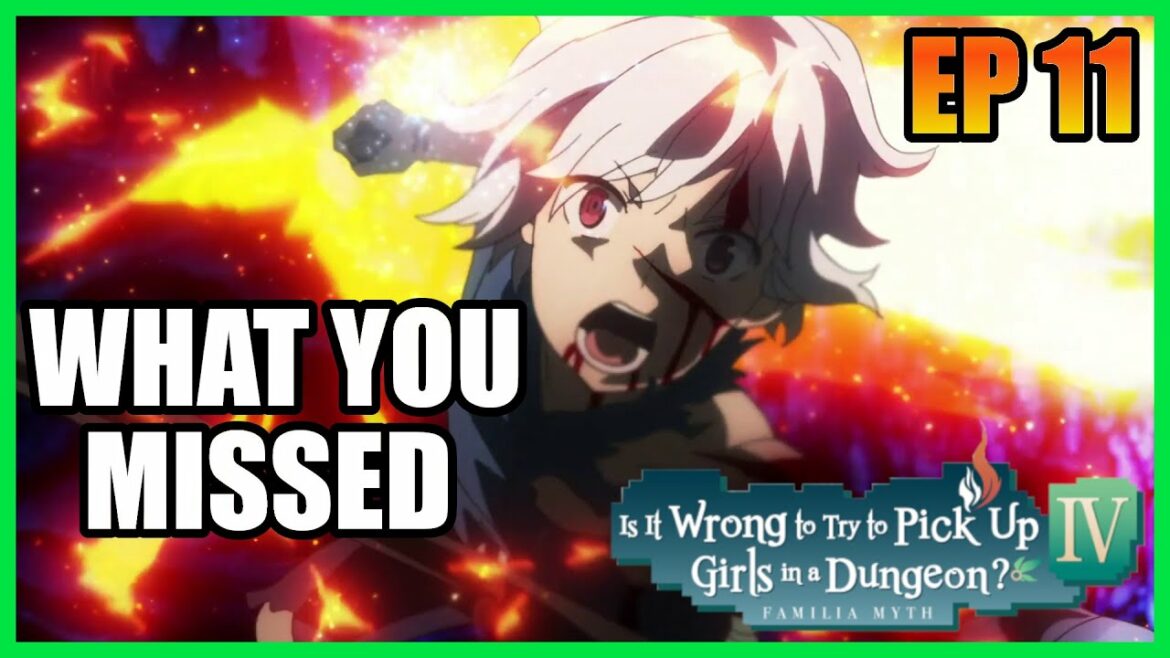 Despair Ain't Over – Cuts and Changes – ダンまち Season 4 – Episode 11