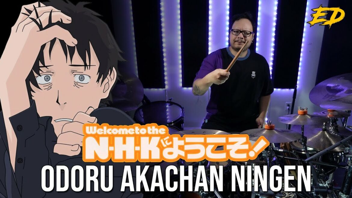 Welcome to the N.H.K. ED // Kenji Ohtsuki & Fumihiko Kitsutaka – Odoru Akachan Ningen // Drum Cover
