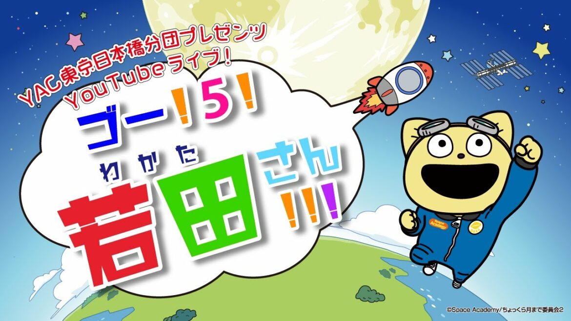 キッズ 【若田宇宙飛行士が宇宙へ】「ゴー!5!若田さん!!!」若田さんを応援しよう【クルードラゴン打ち上げ成功】※山崎直子さんの声が17分で復活します。若田光一 子供向け おもちゃ アニメ 教育
