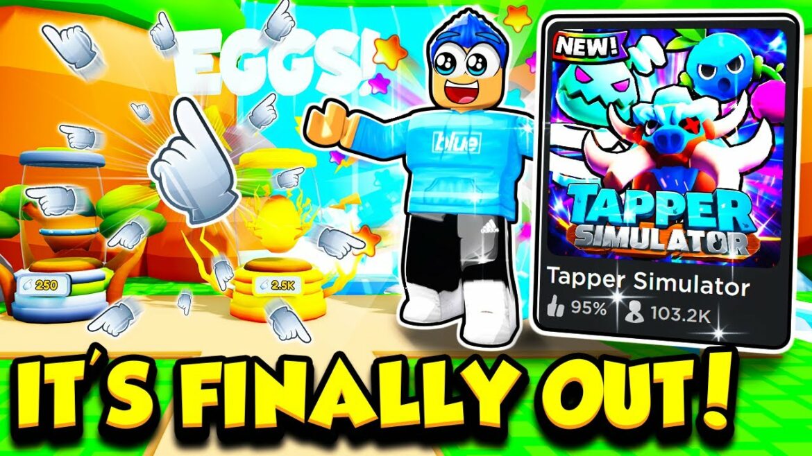 MY NEW GAME TAPPER SIMULATOR IS FINALLY OUT!!