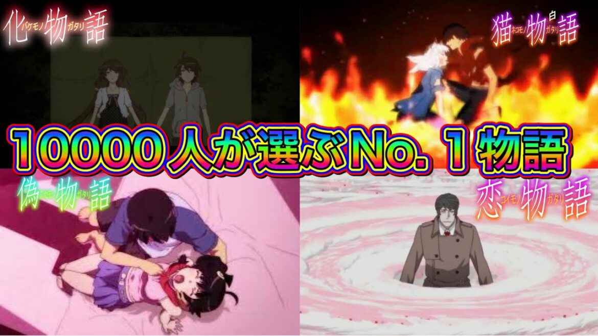 【物語総選挙】1万人の化物語ファンが選ぶ1番好きな物語