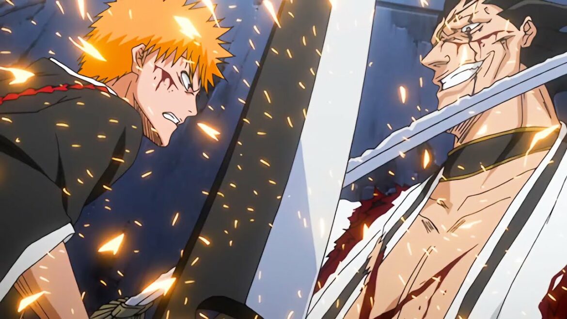 『BLEACH 千年血戦篇』一護vs剣八、死から蘇った一護は剣八を倒すため斬月の力を貸す | Ichigo resurrected from the dead and defeat Kenpachi