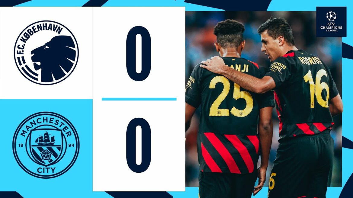Highlights! | Copenhagen 0-0 Man City | City remain unbeaten in Champions League!
