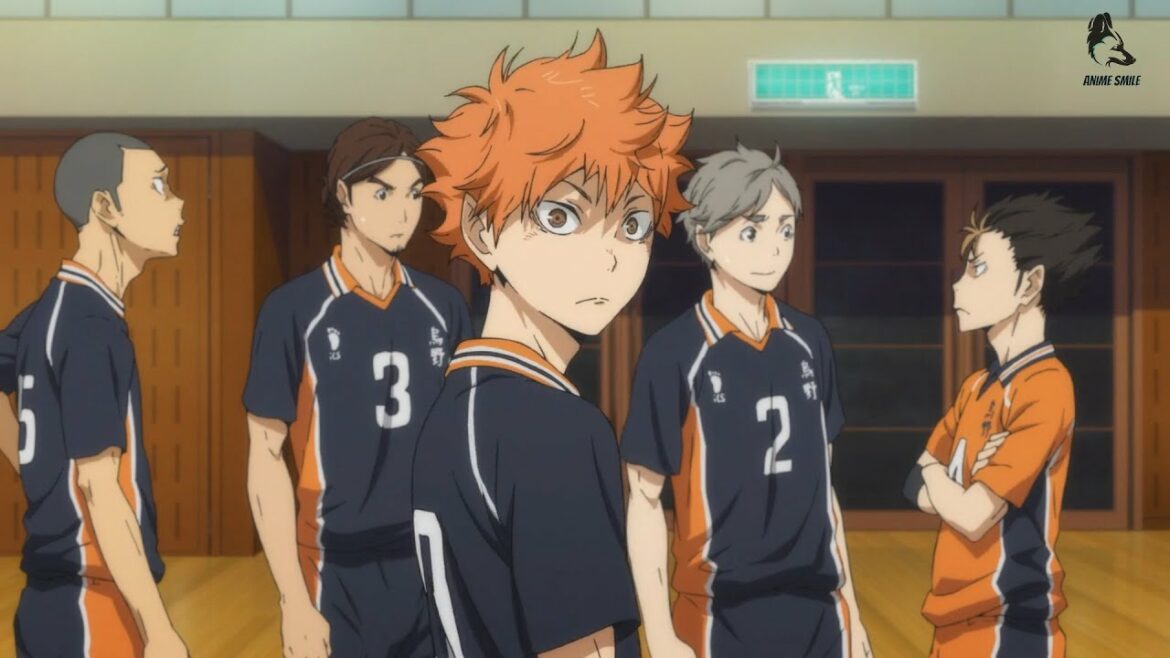 ハイキュー ! Haikyuu – 牛島からの凄まじいプレッシャーに鳥肌立つ日向 |Hinata gets goosebumps with Ushijima's tremendous pressure