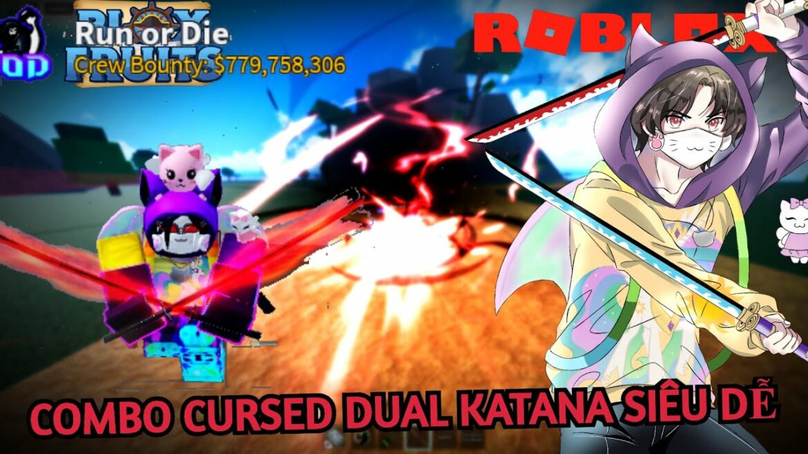 ROBLOX – HƯỚNG DẪN PVP BẰNG COMBO CURSED DUAL KATANA SIÊU ĐƠN GIẢN CHO NGƯỜI MỚI PVP – BLOX FRUIT