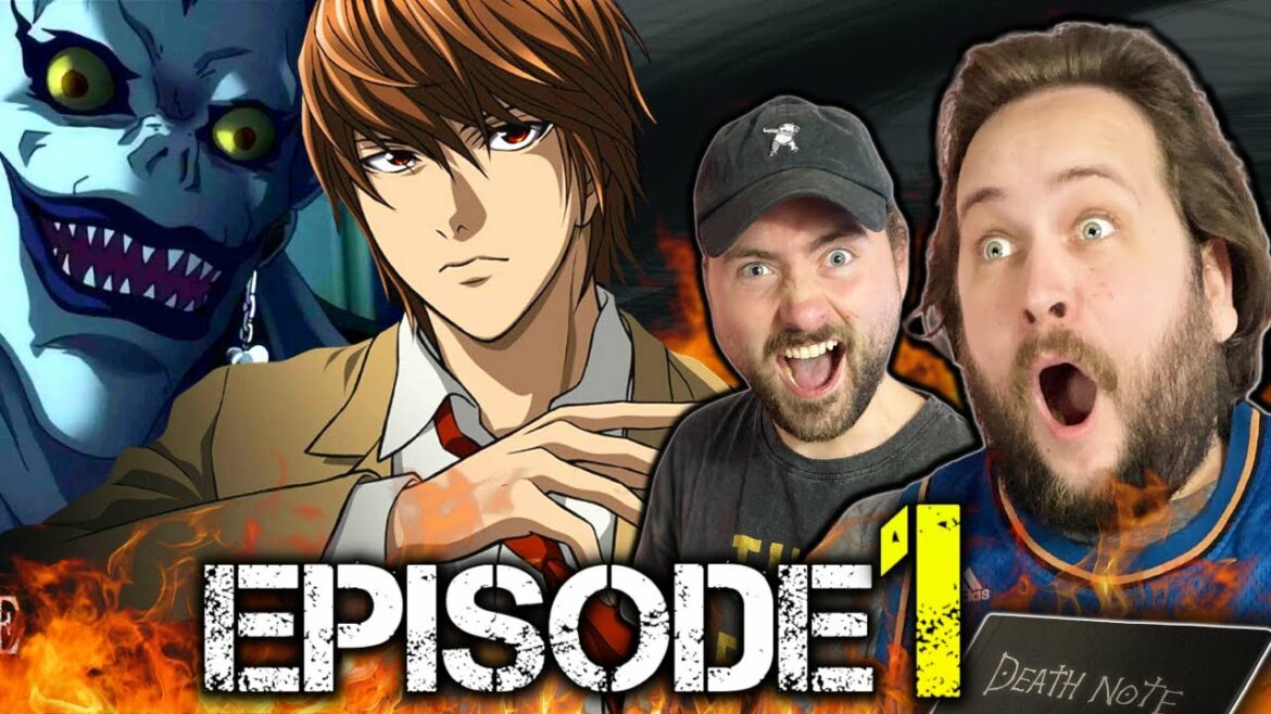 FIRST TIME WATCHING…… DEATH NOTE – Episode 1 (REACTION)