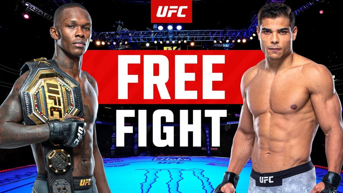 Israel Adesanya vs Paulo Costa | FREE FIGHT | UFC 281
