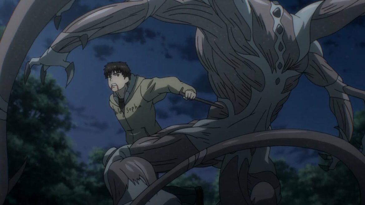 Parasyte || 寄生獣 セイの格率 【最高の瞬間】 最強のパラサイト、ゴトウとシンイチの決闘。#32