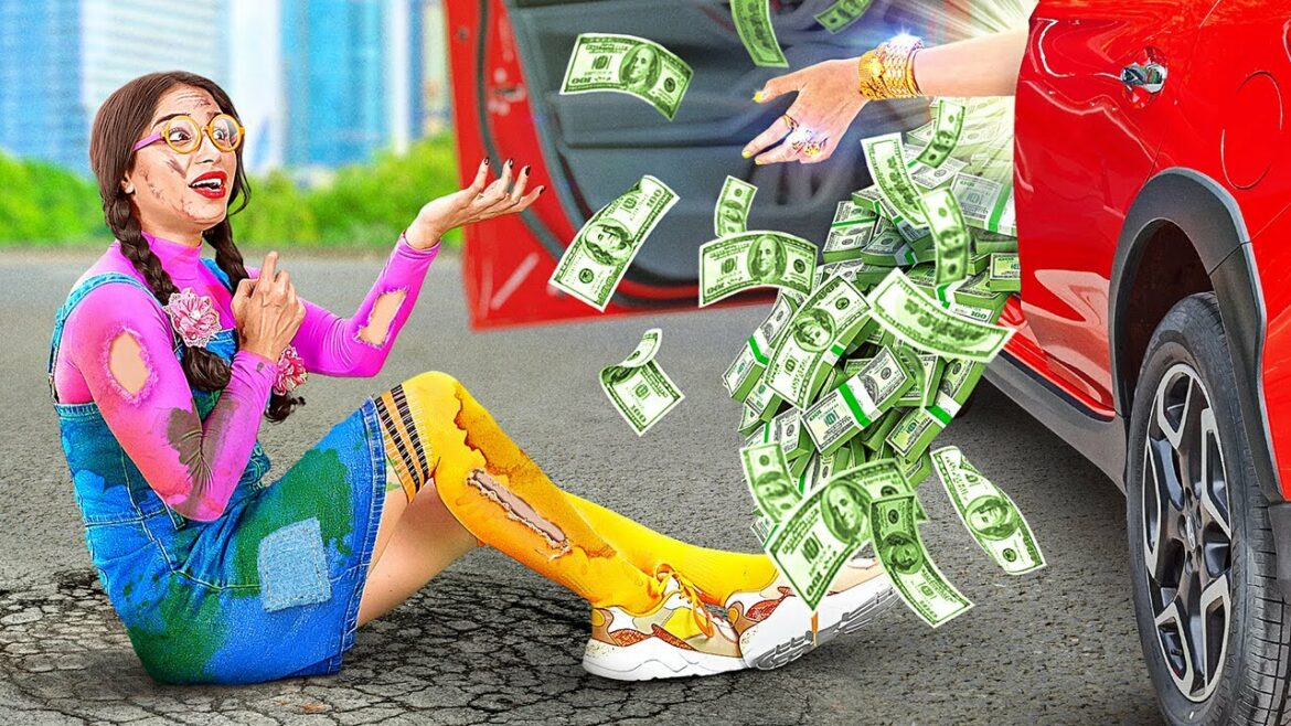 億万長者の家族の養子になっちゃった! || 123 GO!の可愛くて面白い子育てのシナリオ