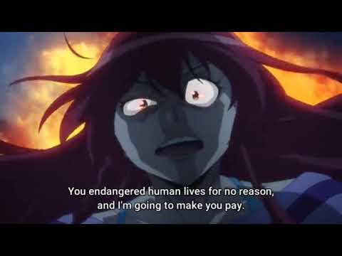 エミリアは魔王のように泥棒たちをおもらしするほど怖がらせる | Hataraku Maou-sama!! season 2 episode 9 English Subbed #はたらく魔王さま