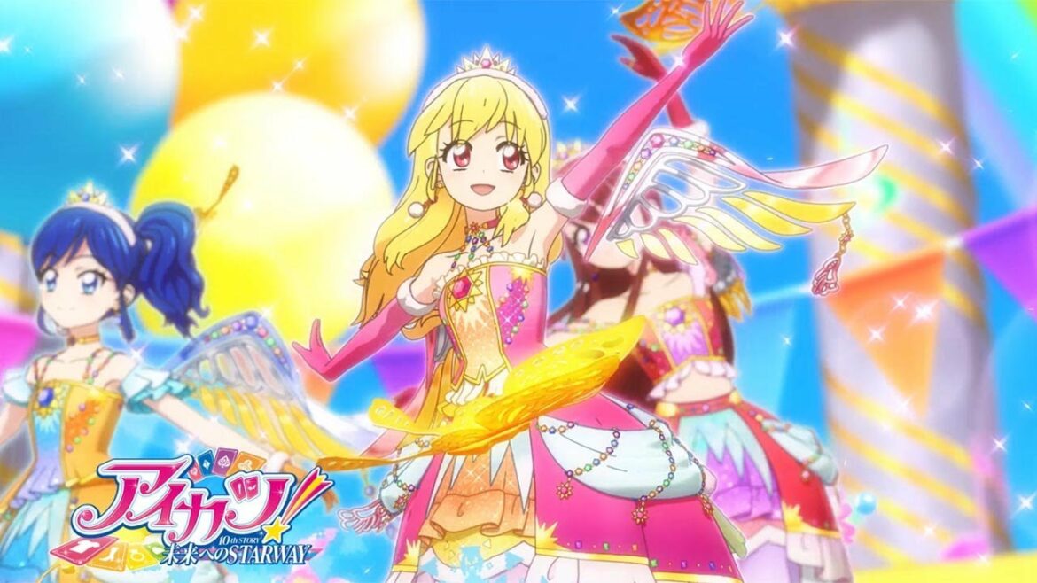 アイカツ!10周年記念の劇場版 映画「アイカツ! 10th STORY ~未来へのSTARWAY~」特報