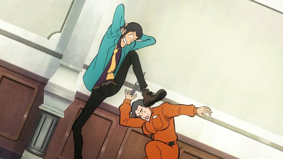 【ル パ ン 三世】ルパンが片足で誘拐犯をからかう | Lupin teases pervert kidnapper with one leg