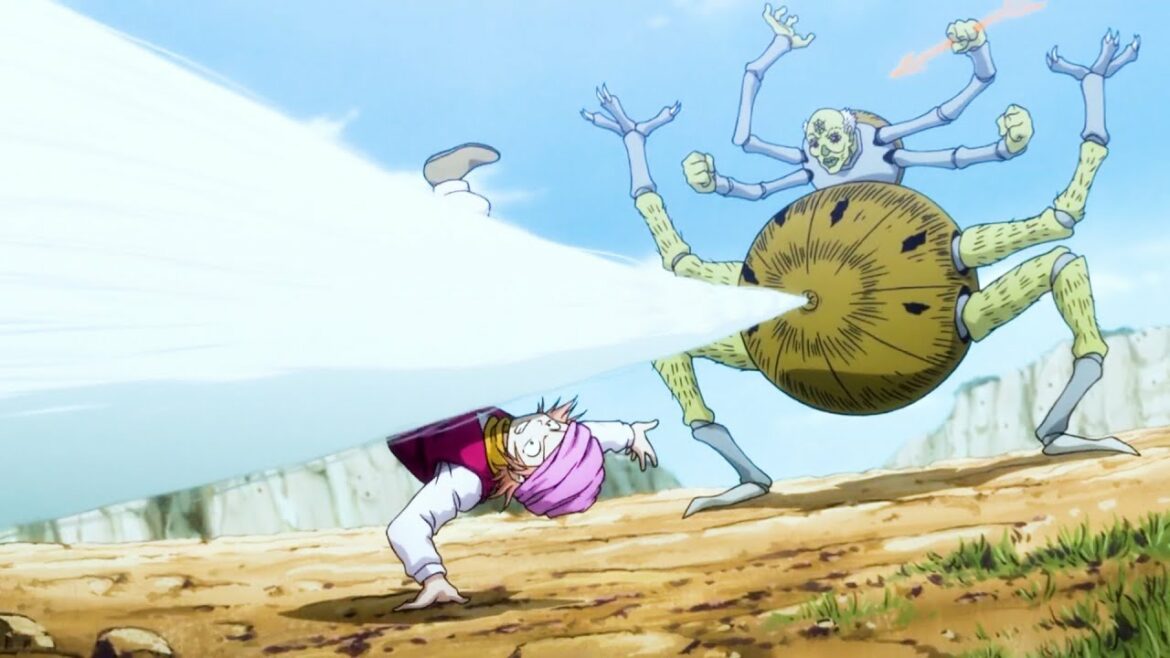 ハンター×ハンター |”ポックル” は パイク のミレニアル クモの巣の下で死にそうになった,Pockle: Fierce Showdown vs Pike