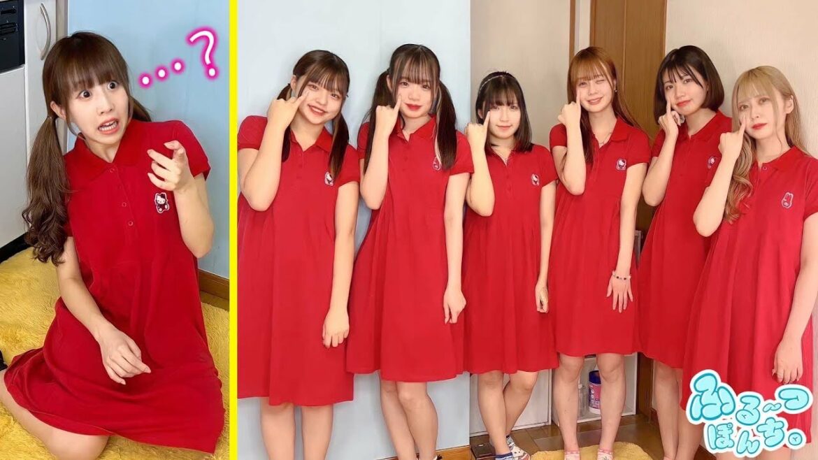 メンバー全員がかすみんと同じ服ドッキリ仕掛けたら大爆笑!🥝🍇🍑🍆🍋🫐🥭