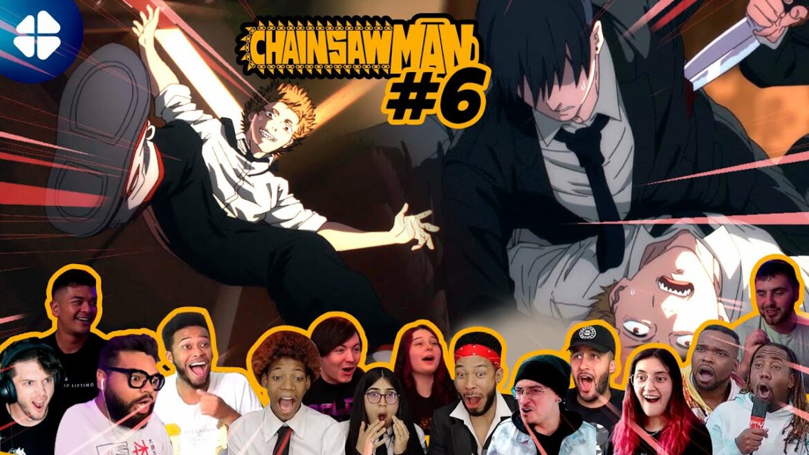 “Kill Denji” Chainsaw Man Episode 6 Reaction MASHUP 🇯🇵  (チェンソーマン, 海外の反応)