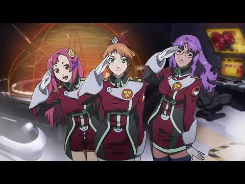 超時空要塞マクロス Macross F OP トライアングラー fight on stage AI 4K
