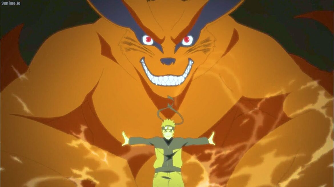 ナルトはチェーンを切断し、九喇嘛を解放し、フルパワーを獲得します|Naruto breaks the chain, releases Kurama and gains full power