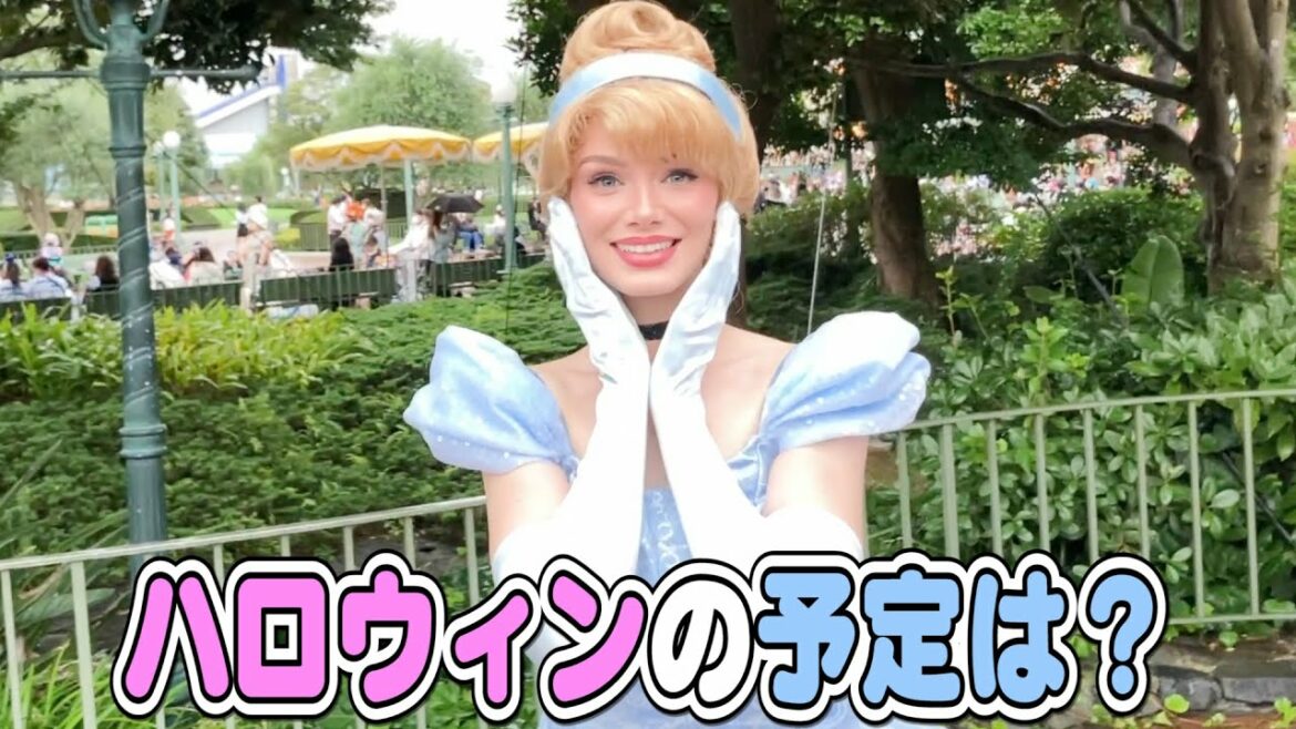 💖ディズニー💖グリーティング !シンデレラのハロウィン🎃の予定を聞いてみた!一緒に王子と〇〇するみたい!東京ディズニーランド/東京ディズニーシー/ネイボール