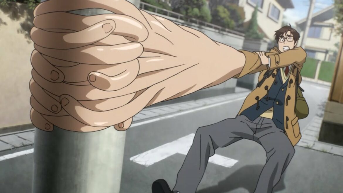 Parasyte || 寄生獣 セイの格率 【最高の瞬間】 シンイチの右腕に寄生虫ミギが侵入し、一緒に暮らすように頼む。#25