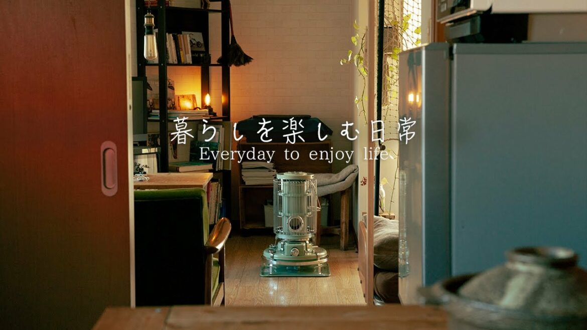暖かく過ごす為のアラジンストーブ/冬支度/暮らしを楽しむ日常【暮らし】