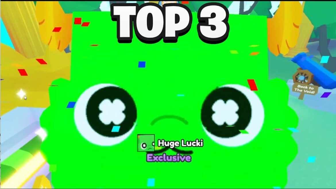 TOP 3 YouTubers HATCHED HUGE LUCKI On CAMERA! ๐ – Pet Simulator X