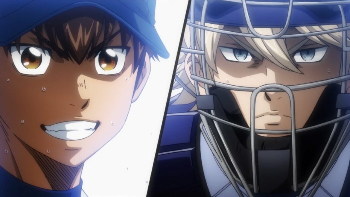 ダイヤのA – 沢村と奥村が完璧に連携して西邦 高校のチームを打ち砕く | Sawamura and Okumura work together to crush Seihou High