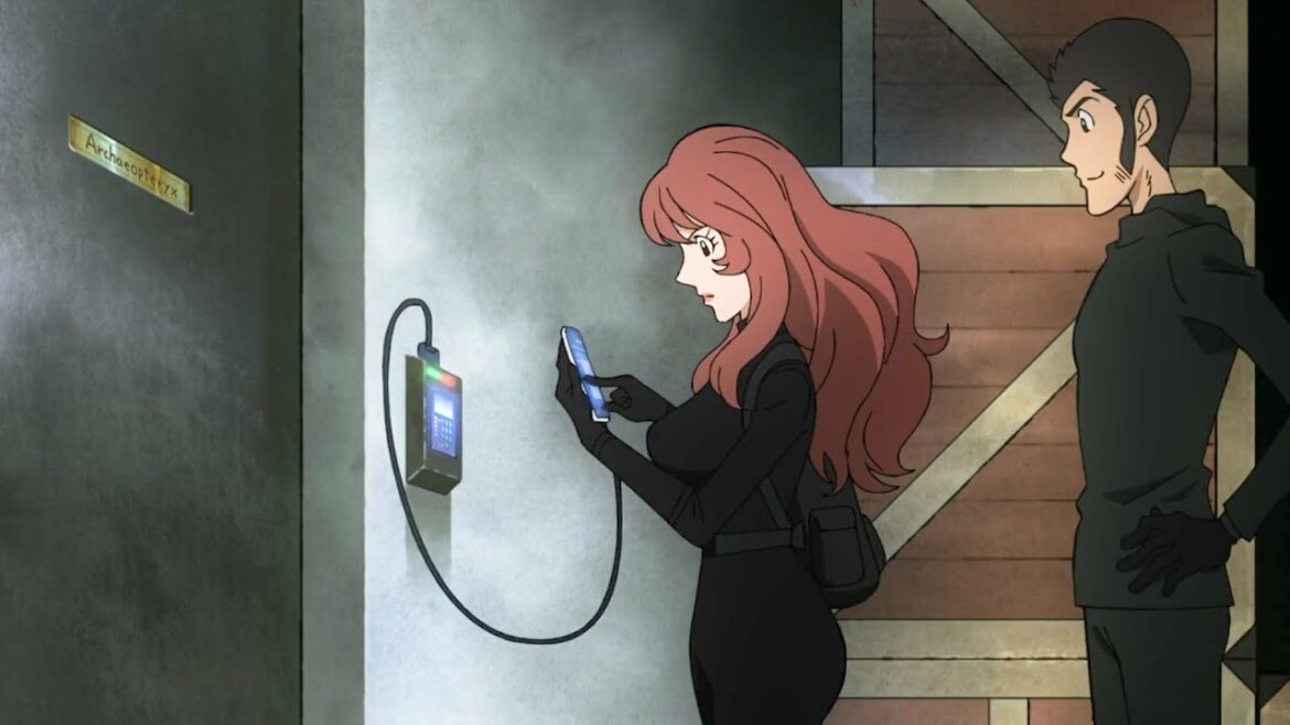 【ルパン三世】ルパンと不二子が始祖鳥の化石を狙うために博物館に侵入 | Lupin & Fujiko break into museum to target Archaeopteryx fossils