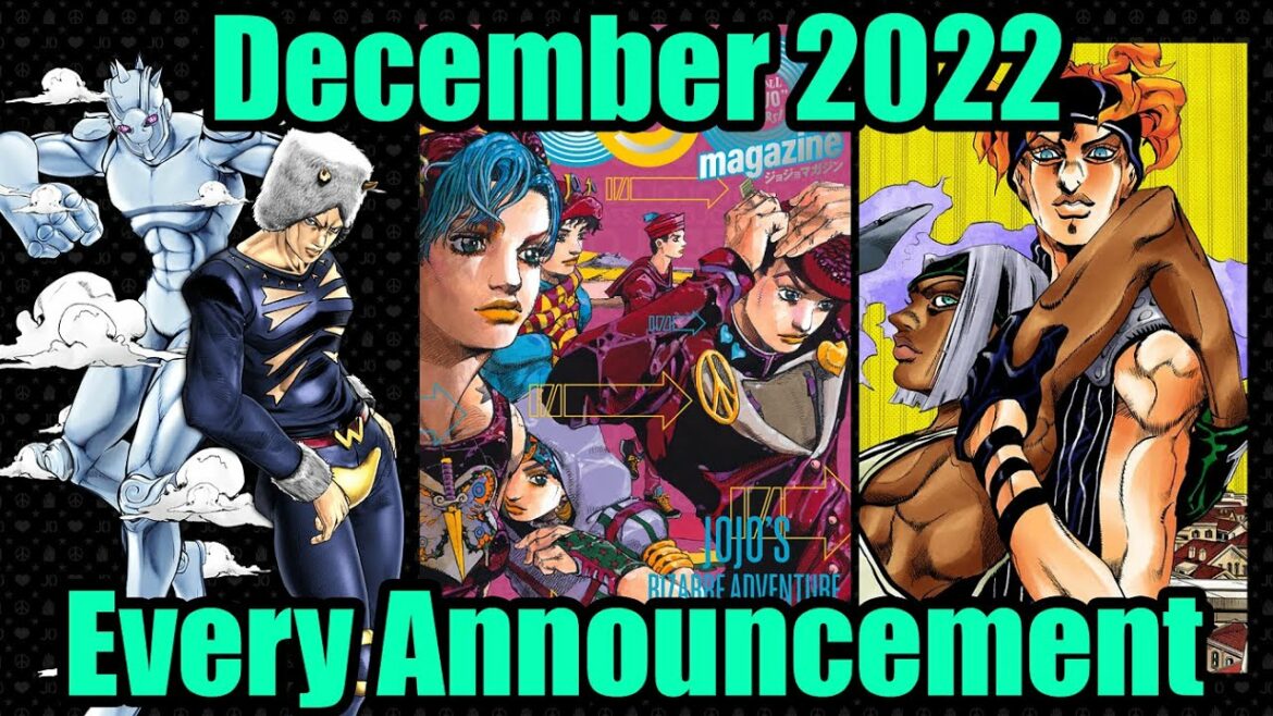エブリ ジョジョ 2022 年 12 月のお知らせ – ジョジョ マガジン、ASBR DLC、新しいショート ストーリー