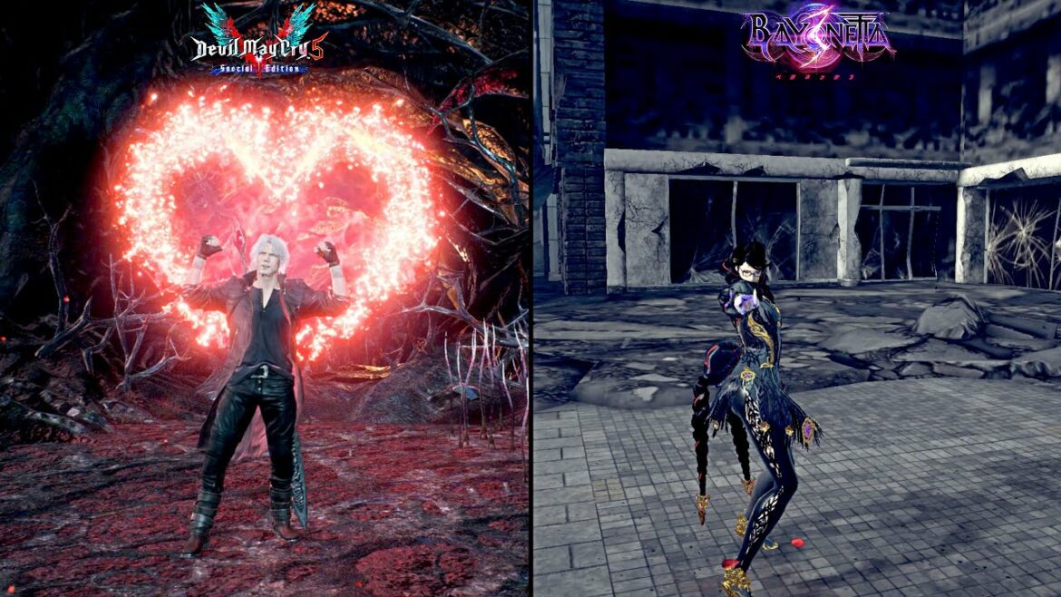 Devil May Cry 5 Dante Vs Bayonetta 3 | Comparison