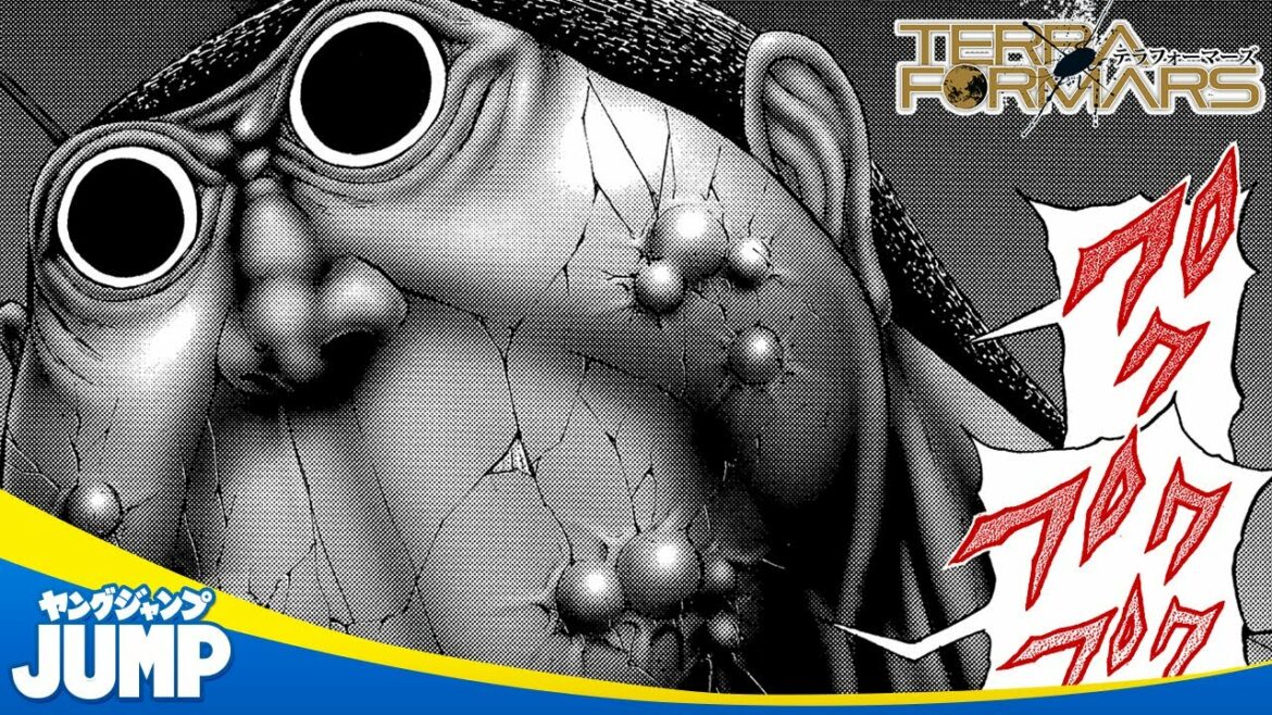 【漫画Y】『テラフォ』火星のゴキブリ、炸裂!?【テラフォーマーズ アネックス1号編16+17話】│ヤンジャン漫画TV