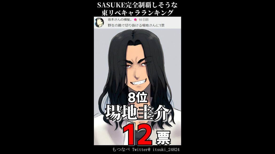 【東京卍リベンジャーズ】SASUKE完全制覇しそうな東リベキャラランキング#shorts