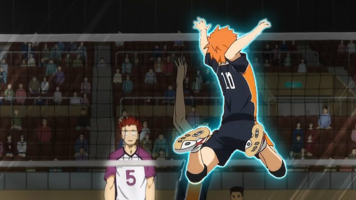 ハイキュー!! TO THE TOP -白鳥沢 vs. 烏野, 日向はゲスモンスター天童のパワーに圧倒される | Hinata is overwhelmed by the power of Tendō