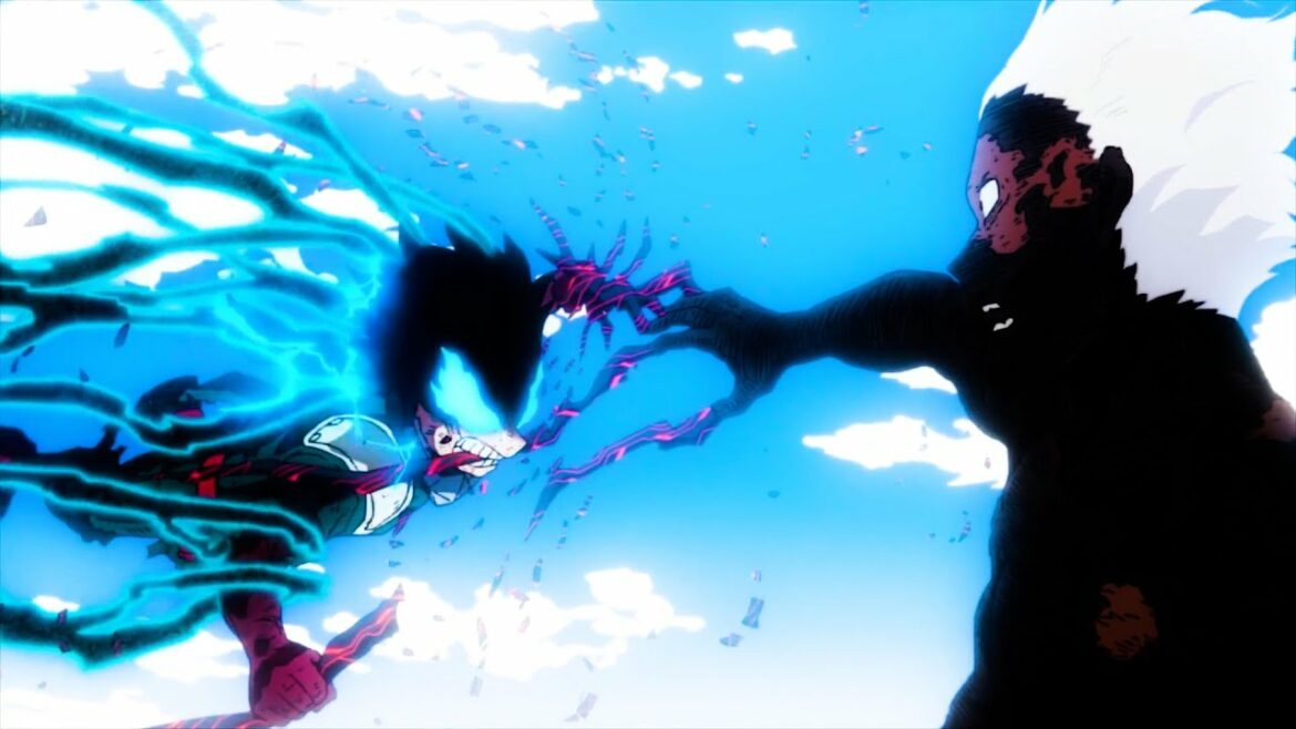僕のヒーローアカデミア 6th Season | Izuku frantically bit Tomura into pieces so he couldn't come back to life