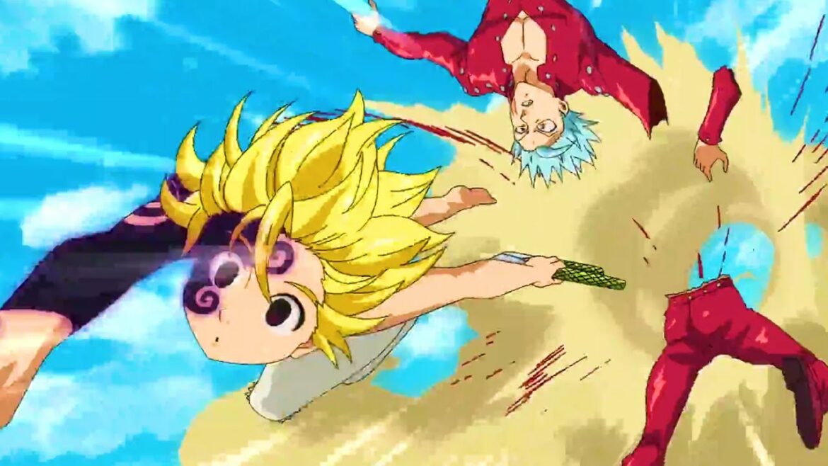 Seven Deadly Sins || Best Moment HD || 七つの大罪 神々の逆鱗 【メリオダスは、敵と味方の両方を攻撃する奇妙な闇が持つ力を解き放ちます。】#71