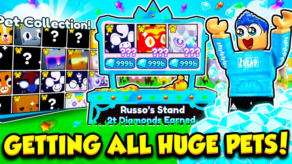 Getting EVERY HUGE PET In Pet Simulator X!