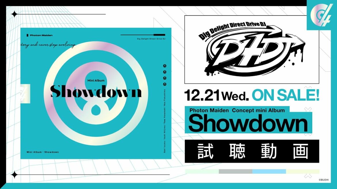 【試聴動画】Photon Maiden コンセプト mini Album「Showdown」(2022年12月21日(水)発売!!)