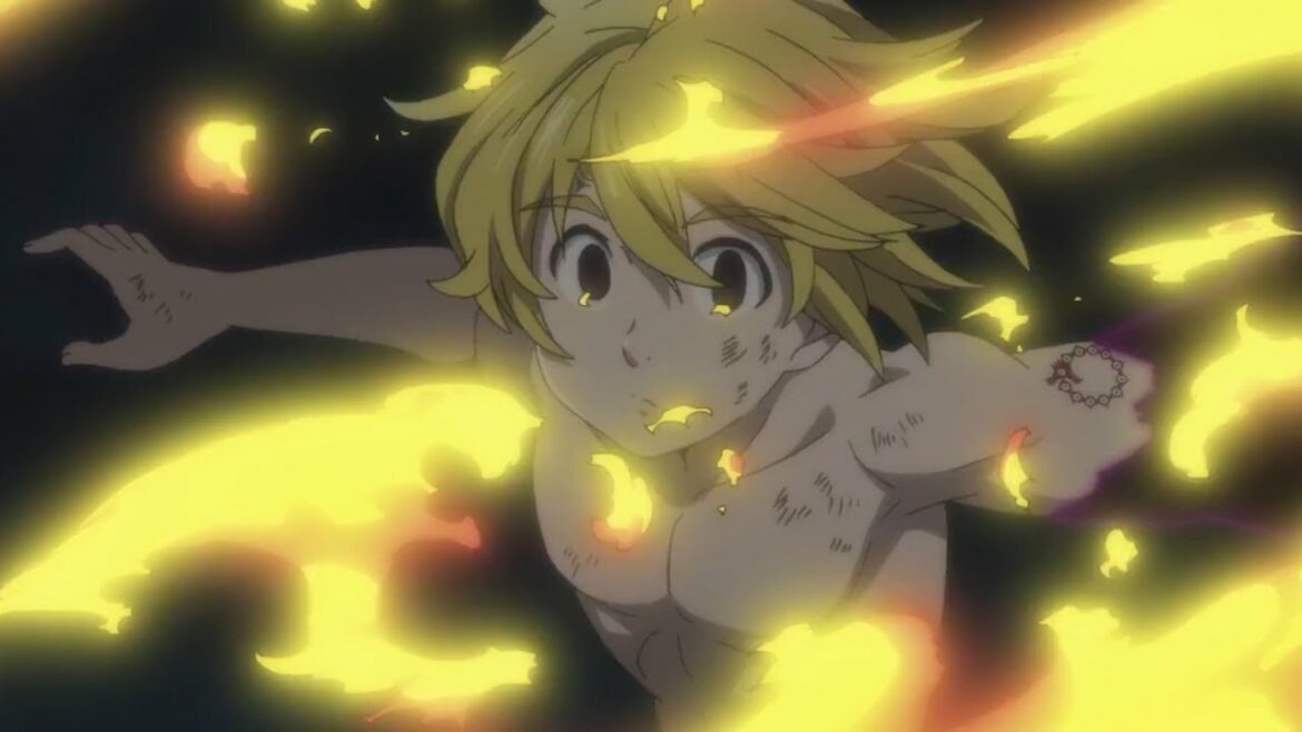 Seven Deadly Sins ss2 || Best Moment HD || 七つの大罪 神々の逆鱗 【キングはシャスティフォルを真霊槍形態に変形させ、ゴーレムを破壊する。】#76