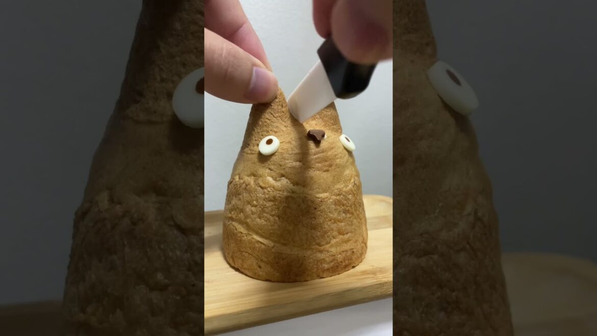 トトロのシュークリーム/Totoro Dessert【FoodJapan 】#ジブリ  スイーツ