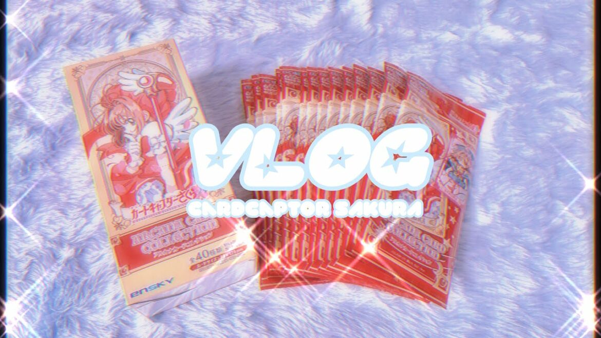+ 𝙑𝙡𝙤𝙜 + カードキャプターさくら💖グッズ開封🪴作業動画