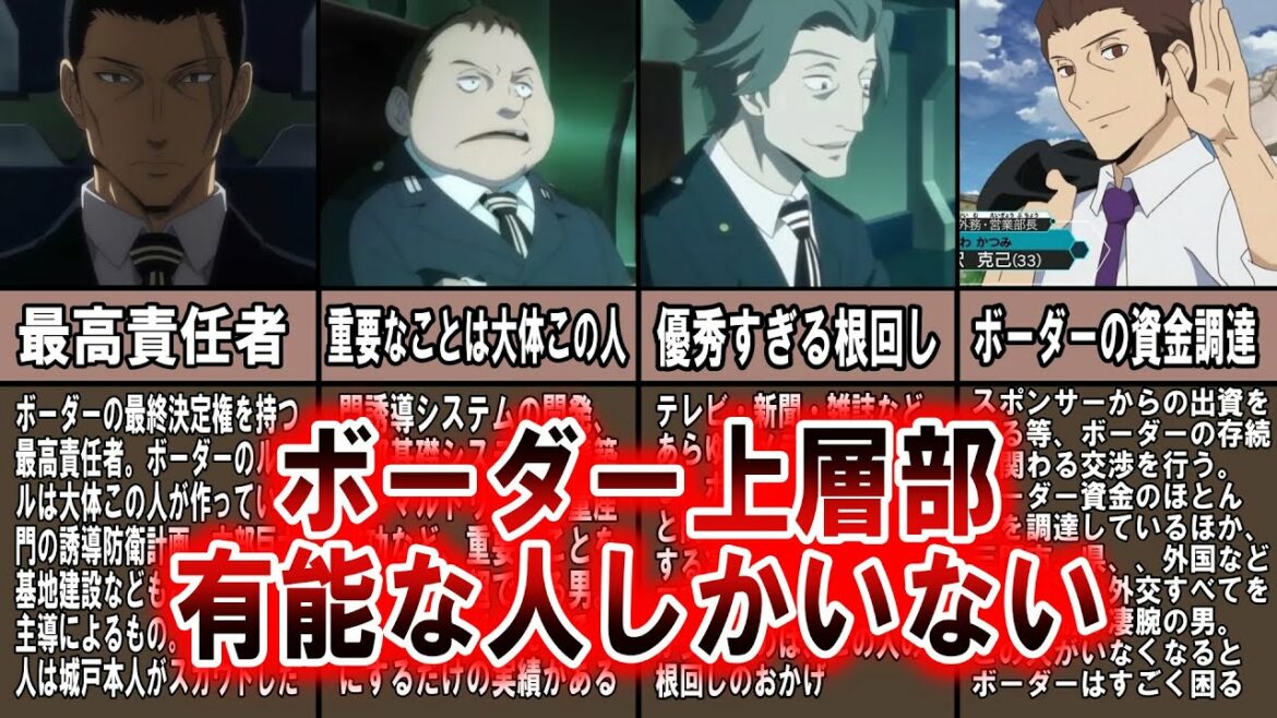 ボーダーの上層部有能な人しかいなくない?に対する読者の反応集【ワールドトリガー 反応集】