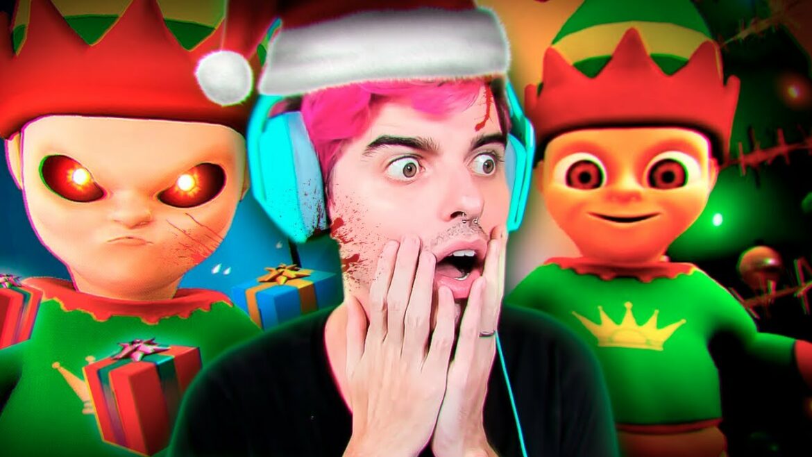 JEAN ADOTA BEBÊ CAPETA NATALINO em JOGO de TERROR