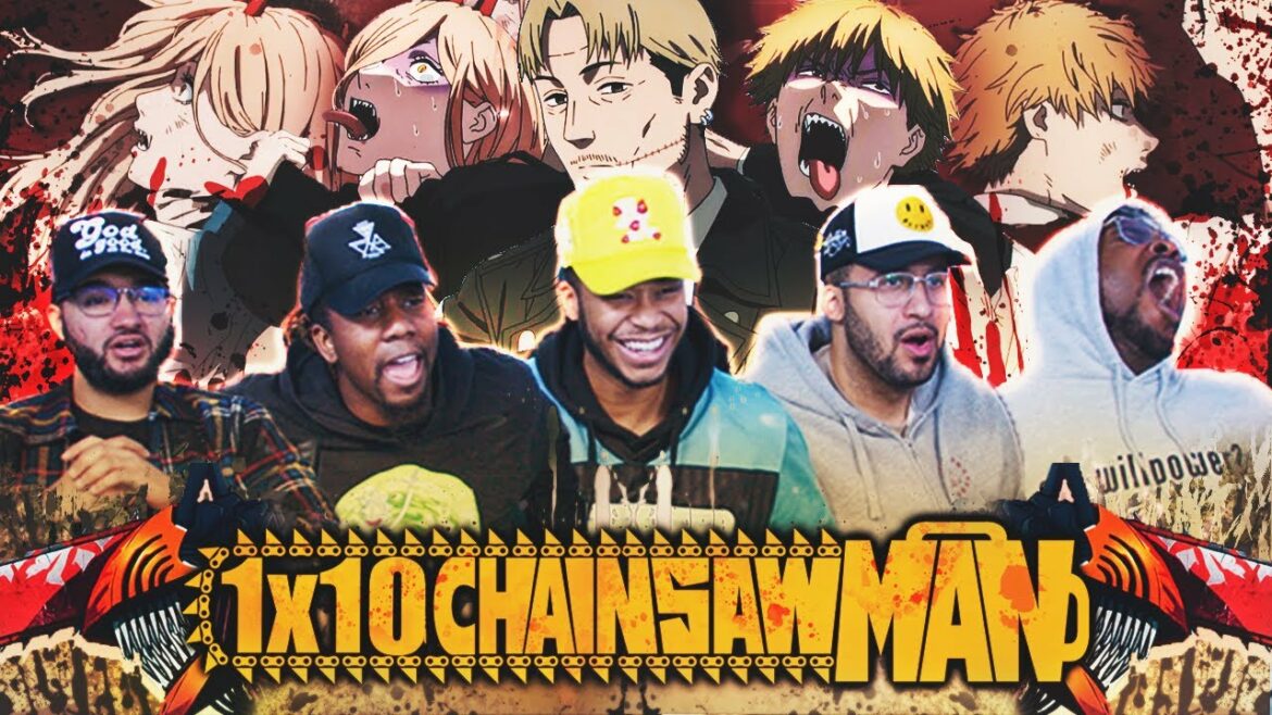 Chainsaw Man 1×10 REACTION! “Bruised & Battered”