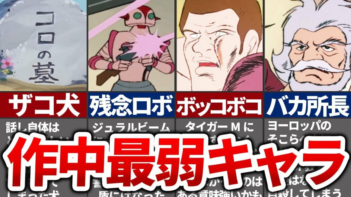 【チャージマン研】ザコキャラランキング【ゆっくり】【おもしろ】